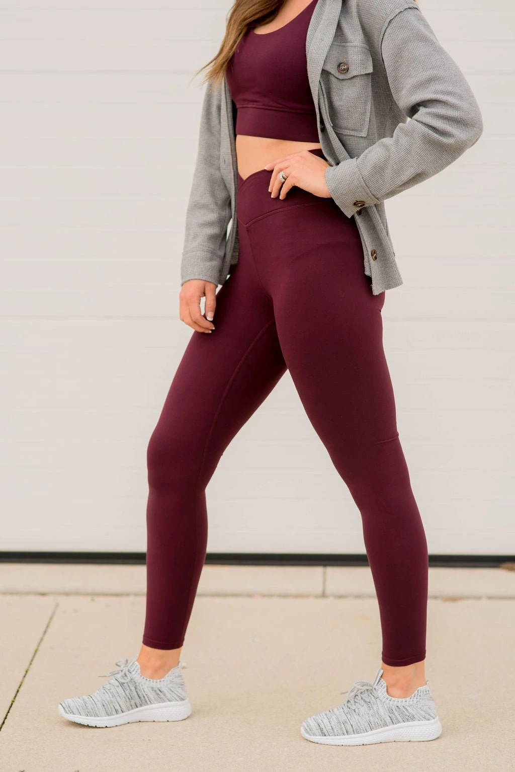 Criss Cross Waist Leggings 14 Criss Cross Waist Leggings - Image 14