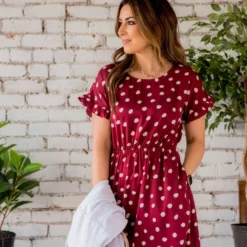 Pretty In Polka Dots Dress