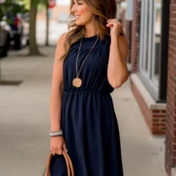 Simple Cinched Tank Dress -Women's Clothing Store BB 6023 912293