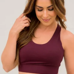 Cut Out Back Cropped Active Top -Women's Clothing Store BB 6025 68eb5b89 24dc 4fba 9c5f 65e2f2054115 731892
