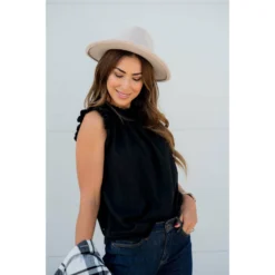 Classic Ruffle Sleeve Tank -Women's Clothing Store BB 6026 0fcd30e8 4c49 410e a347 107f0493456f