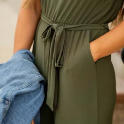 Tie Waist V Jumpsuit 25 Tie Waist V Jumpsuit -Women's Clothing Store BB 6029 0fe426cf 1abb 4e11 aef9 fca5bcd66ca0 480913