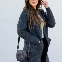 Heathered Ribbed Trim Tunic Cardigan 30 Heathered Ribbed Trim Tunic Cardigan -Women's Clothing Store BB 6046 36d4763a 4db1 4b85 a298 b6d9b5b03f00