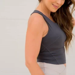 Cropped Racerback Tank -Women's Clothing Store BB 6052 05d28bda 9e87 4188 86c8 8387e5e47b51 679462