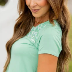 Geo Leaves Top Tee -Women's Clothing Store BB 6054 3df6abc9 66da 414c bd6f 1630edc2d9a1 581169