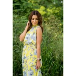 Grey Floral Ruffle Trim Tank Maxi 13 Grey Floral Ruffle Trim Tank Maxi -Women's Clothing Store BB 6089 6215cf06 58a4 4da2 aac1 4f115623982a