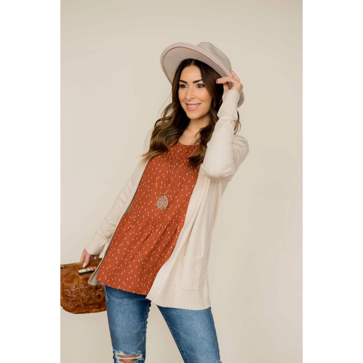 Short Sleeve Dash Patterned Blouse 12 Short Sleeve Dash Patterned Blouse - Image 12