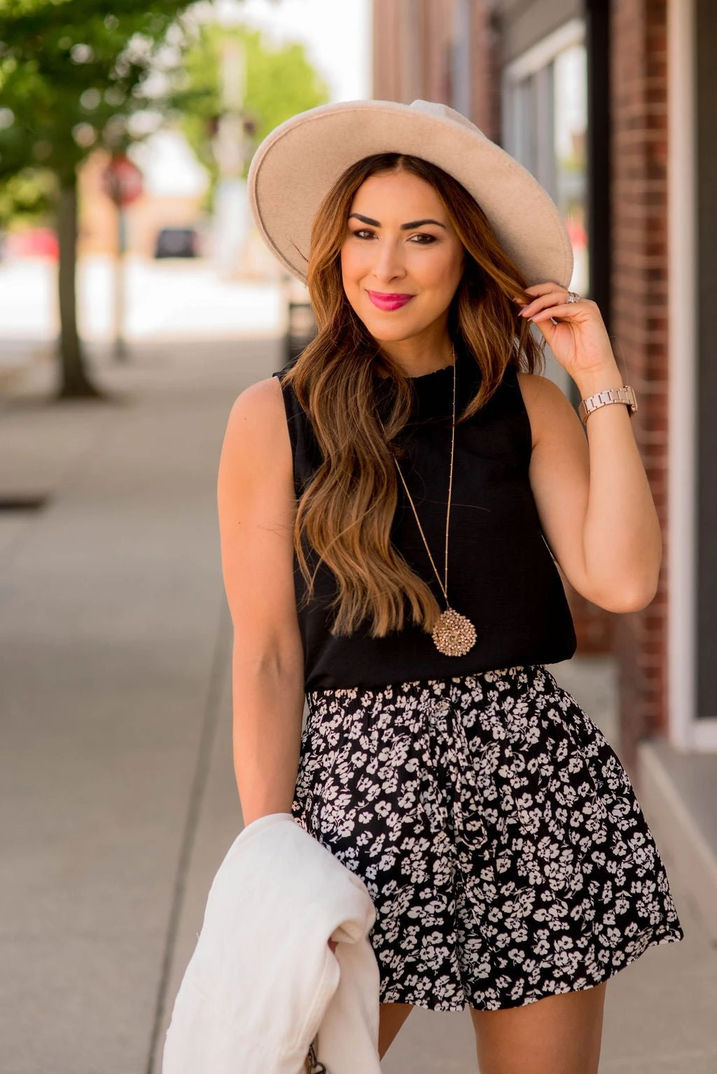 Floral Fun Tie Waist Shorts 17 Floral Fun Tie Waist Shorts - Image 17