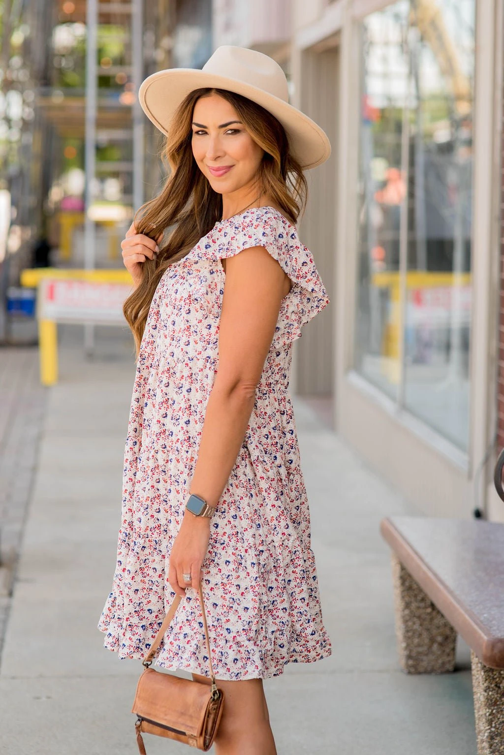 Mini Blooms Ruffle Tiered Dress 15 Mini Blooms Ruffle Tiered Dress - Image 15