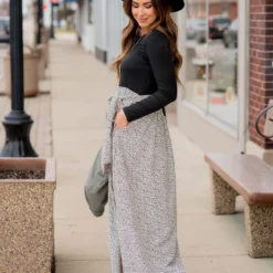 Speckled Bottom Long Sleeve Maxi -Women's Clothing Store BB 6143 20ea3109 95b5 4ace b526 39be87cb5c2c 793778