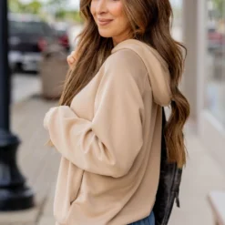 Side Pocket Hooded Sweatshirt -Women's Clothing Store BB 6158 ba8ea03d 4654 464f a6a0 9066407788ab 693068