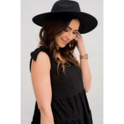 Eyelet Peplum Tie Tank -Women's Clothing Store BB 6197