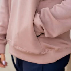 Side Pocket Hooded Sweatshirt -Women's Clothing Store BB 6202 90fdc290 6a89 4a1f 891f 9aee535373c7