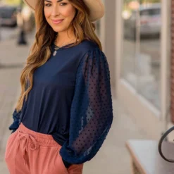 Swiss Dot Long Sleeve Blouse 29 Swiss Dot Long Sleeve Blouse -Women's Clothing Store BB 6210 b66819a4 0f19 4aa5 87fd df5999684b22 314117