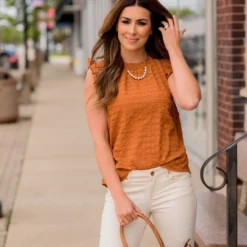 Subtle Textured Flutter Trim Tank 20 Subtle Textured Flutter Trim Tank -Women's Clothing Store BB 6217 ffc6c8ad b22f 47df 990f 241896dc6d53 710403