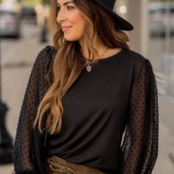 Swiss Dot Long Sleeve Blouse 36 Swiss Dot Long Sleeve Blouse -Women's Clothing Store BB 6230 d428c47f 146e 45a3 81bc 6f2945f047a9 403843