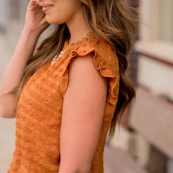 Subtle Textured Flutter Trim Tank 27 Subtle Textured Flutter Trim Tank -Women's Clothing Store BB 6233 b50e2040 9061 4bf1 90c5 a3ce01f7828a 703202