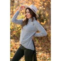 Ribbed & Zipped Textured Sweatshirt -Women's Clothing Store BB 6234 a83a8828 5102 4bb9 9c74 41bfa2733776