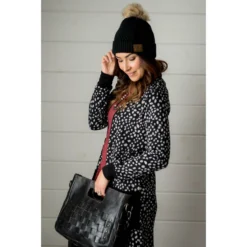 Solid Accent Dottie Tunic Cardigan -Women's Clothing Store BB 6248