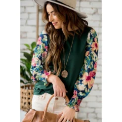 Floral Long Sleeve Blouse -Women's Clothing Store BB 6251 3ba19b53 3128 4674 8943 4cabaf0084e7