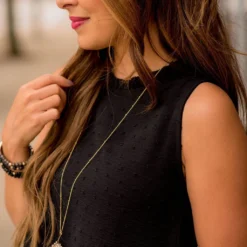 Swiss Dot Cinched Neck Tank 12 Swiss Dot Cinched Neck Tank -Women's Clothing Store BB 6326 9389e88e 1c52 471a b8b7 f162d73ab948 918196