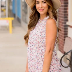 Mini Blooms Peplum Tank 25 Mini Blooms Peplum Tank -Women's Clothing Store BB 6332 30e40a47 6480 4b92 b599 817c1d7100d7 436187