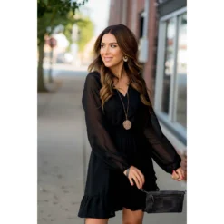 Sheer & Fabulous Long Sleeve Dress 23 Sheer & Fabulous Long Sleeve Dress -Women's Clothing Store BB 6340 9f4bd2d1 4796 4f2d a711 4630775f94d6