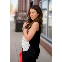 Lined Front Tank -Women's Clothing Store BB 6365