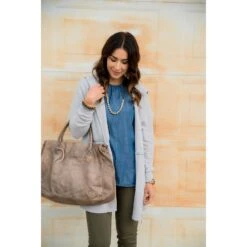 Hooded Tie Cardigan -Women's Clothing Store BB 6383 437b6f8a 7d93 488d 89af c257a365dbae