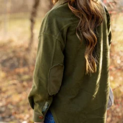 Woven Elbow Patch Shacket 33 Woven Elbow Patch Shacket -Women's Clothing Store BB 6424 b0d20b8e c63c 40b4 812f 4e57ab130479