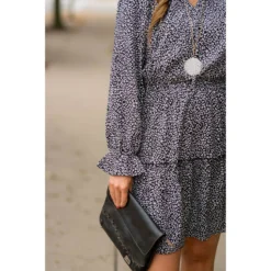 Jungle Party Leopard V Dress -Women's Clothing Store BB 6428