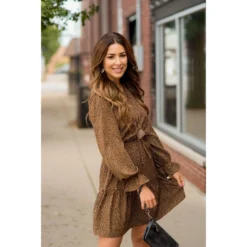 Jungle Party Leopard V Dress -Women's Clothing Store BB 6456 df3954a0 e3c3 4da2 88a1 4bf49eea4373 734669