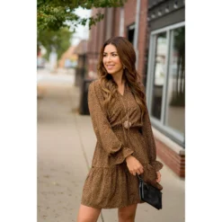 Jungle Party Leopard V Dress -Women's Clothing Store BB 6459 826452