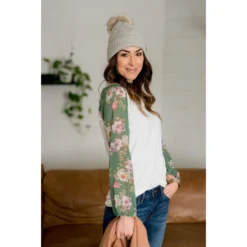 Floral Sheer Sleeve Blouse -Women's Clothing Store BB 6475 458413ef 6353 4390 b4b8 c404a333075d