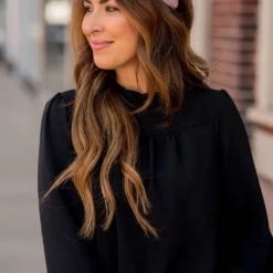 Classy Cinched Neck Blouse -Women's Clothing Store BB 6492 0049500e e99d 4e17 ba7b acd906a3af82 918373