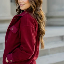 Woven Elbow Patch Shacket 37 Woven Elbow Patch Shacket -Women's Clothing Store BB 6493 bb4096f7 94d8 406b 854f e5577bf790bd