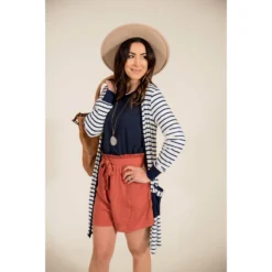 Tie Waisted Shorts -Women's Clothing Store BB 6534 70b99be4 f960 4f6b bc60 73ea6012b82b