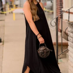 Sleeveless Basic Maxi