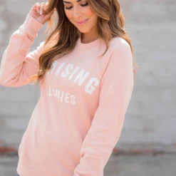 Raising Ladies Graphic Crewneck -Women's Clothing Store BB 6615 12343bd8 fc1a 4824 b90d 8c072b23cc1f 373728