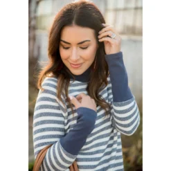 Thick Striped Side Zip Wrap Sweatshirt 31 Thick Striped Side Zip Wrap Sweatshirt -Women's Clothing Store BB 6635 5b5a7758 7ea2 444c b389 53c646091a5f