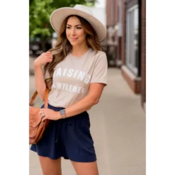 Raising Gentlemen Graphic Tee -Women's Clothing Store BB 6652 a80ced67 d71d 4aba 8adc 714d05e40afd