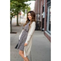 Chic & Classy Cheetah Ruffle Sleeve Dress -Women's Clothing Store BB 6678 a98e4a5f 2ddb 4bef b85f 585999656c10