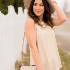 Basic Micro Striped Tank 24 Basic Micro Striped Tank -Women's Clothing Store BB 6750 184128