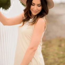 Basic Micro Striped Tank 26 Basic Micro Striped Tank -Women's Clothing Store BB 6754 387328