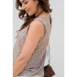 Spotted Peep Back Tank 34 Spotted Peep Back Tank -Women's Clothing Store BB 6763 f7274919 cd56 4468 b24c 375fef588e24