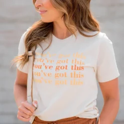 You've Got This Cascading Graphic Tee