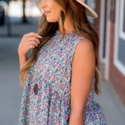 Mini Blooms Peplum Tank 31 Mini Blooms Peplum Tank -Women's Clothing Store BB 6792 79bc09d7 bac7 4489 a0cd 398ed665259e 835216