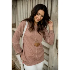 Lightweight Slub Sweater -Women's Clothing Store BB 6827