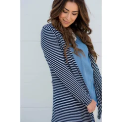Striped Basic Cardigan 32 Striped Basic Cardigan -Women's Clothing Store BB 6884 b1519ea5 bb27 4d0d 95db 398a872fdfc7