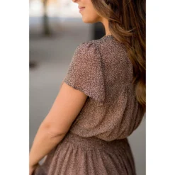 Micro Mini Cheetah Dress -Women's Clothing Store BB 6897